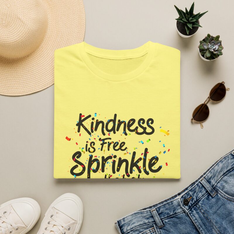 Kindness is free - Confetti T-shirt