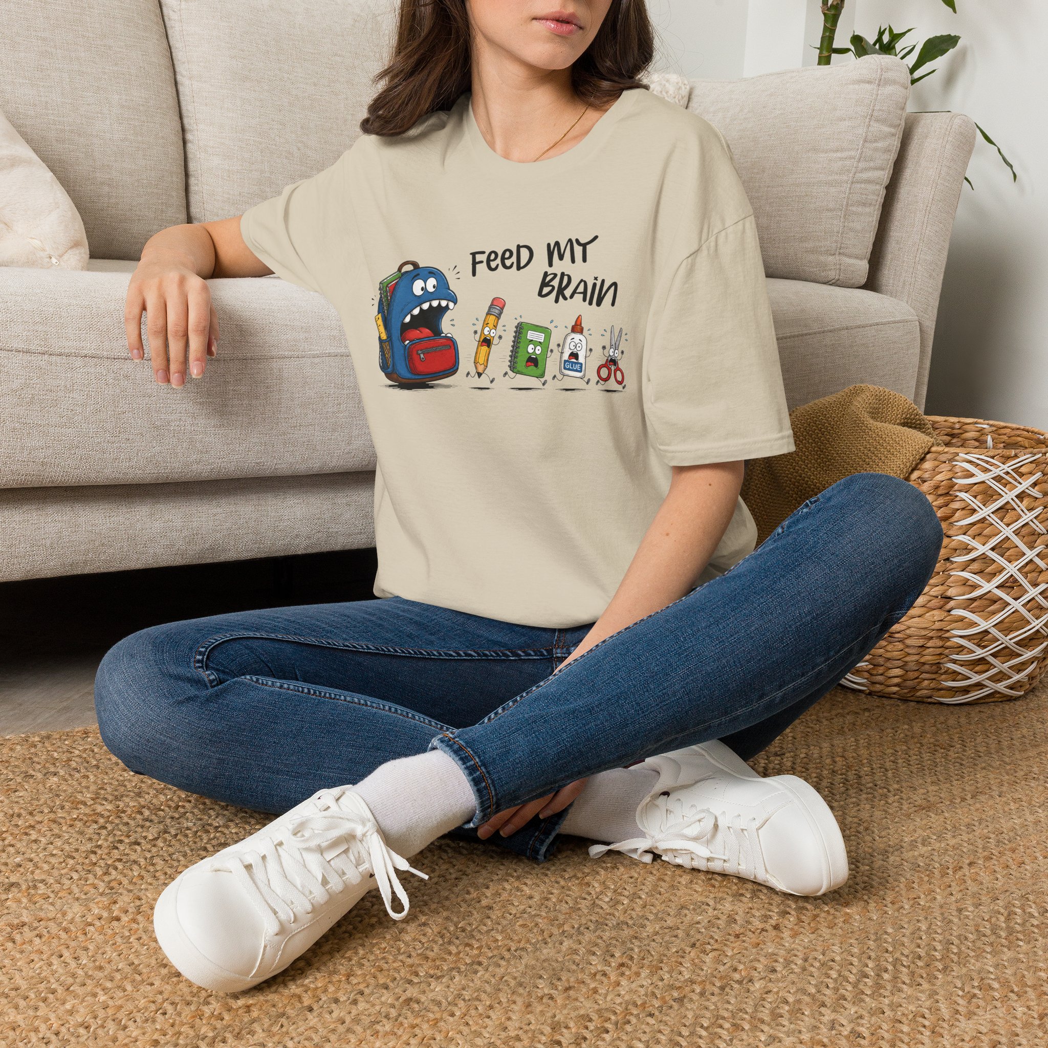 Feed my brain T-shirt - Image 8