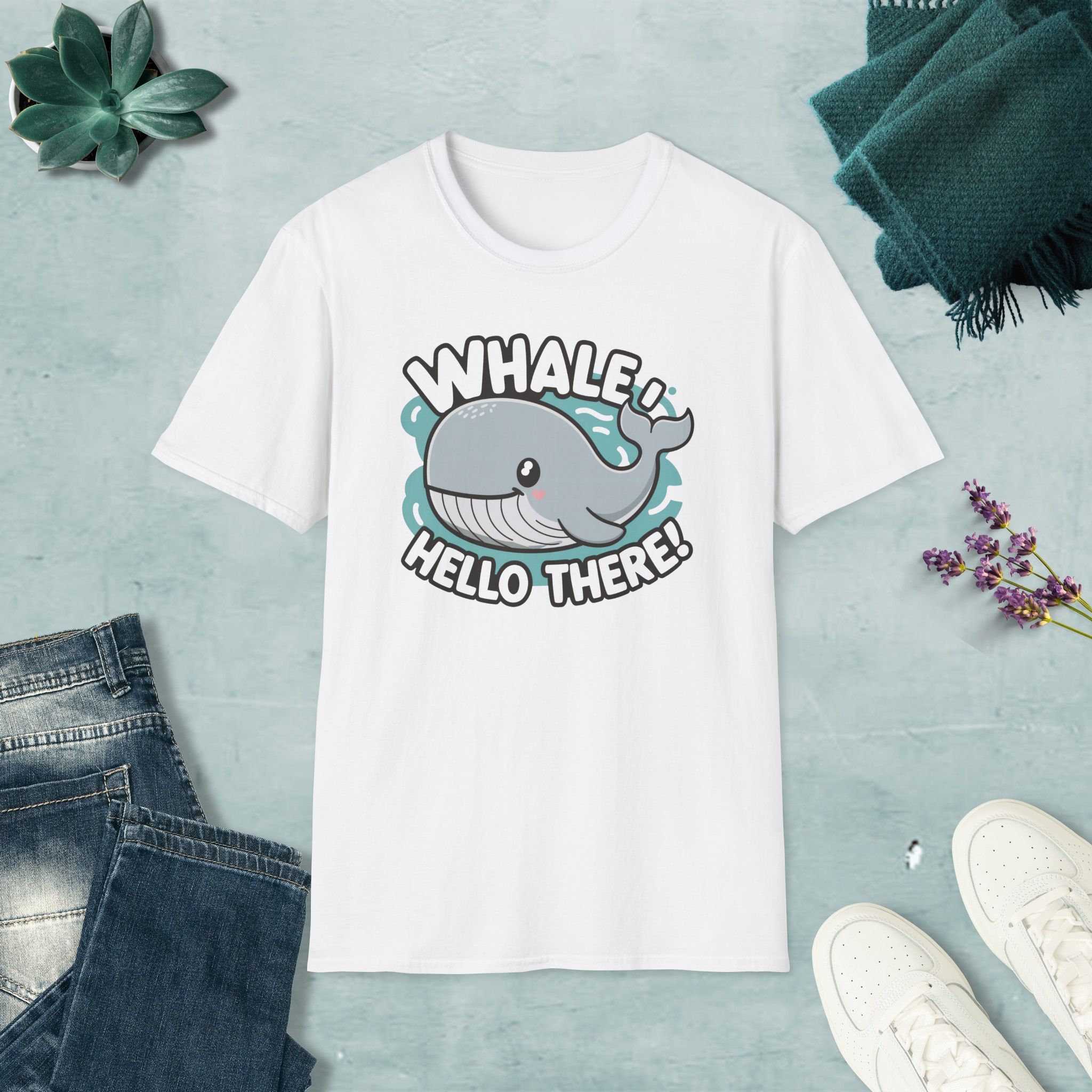 Whale Hello There T-Shirt - Image 3