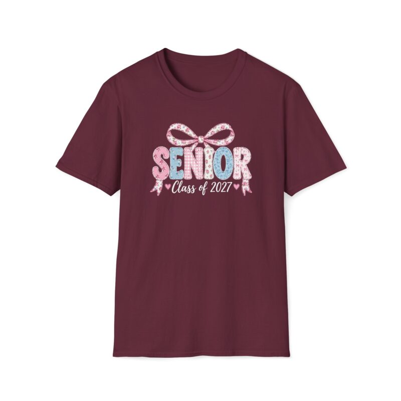 Senior Class of 2027 Bow T-shirt