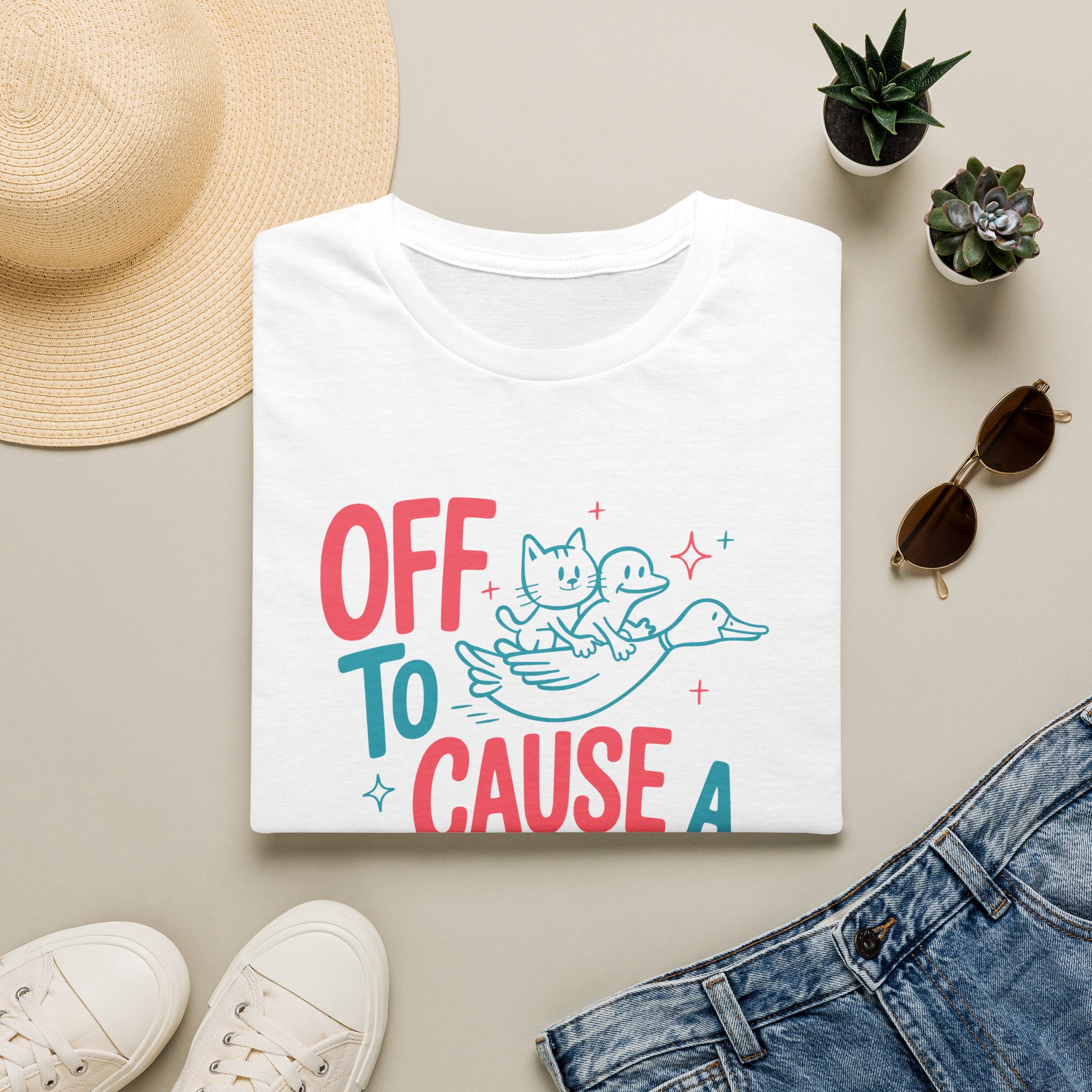 Off to cause a kerfuffle T-shirt - Image 5