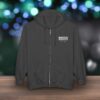 SOCES Booster Zip Hoodie — Full-Zip Sweatshirt -Front & Back