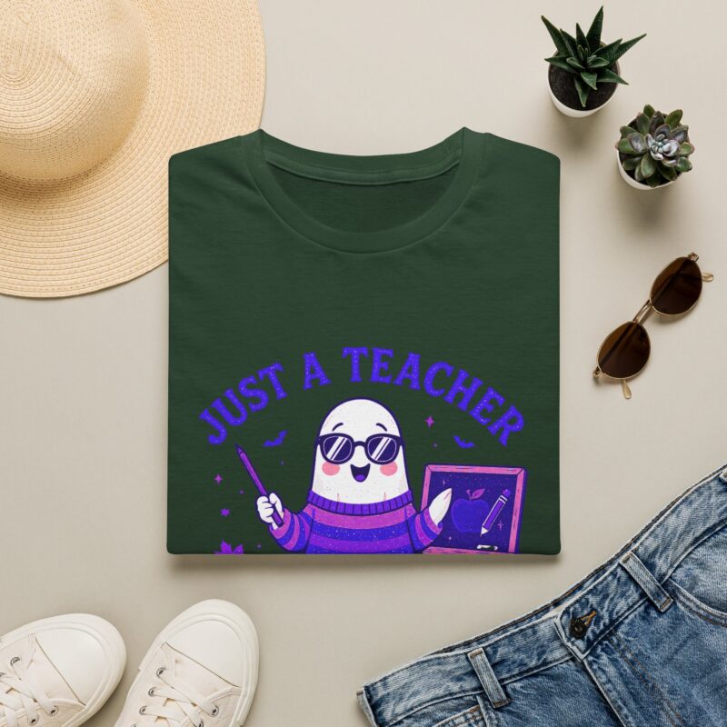 Just a teacher who loves Halloween T-shirt