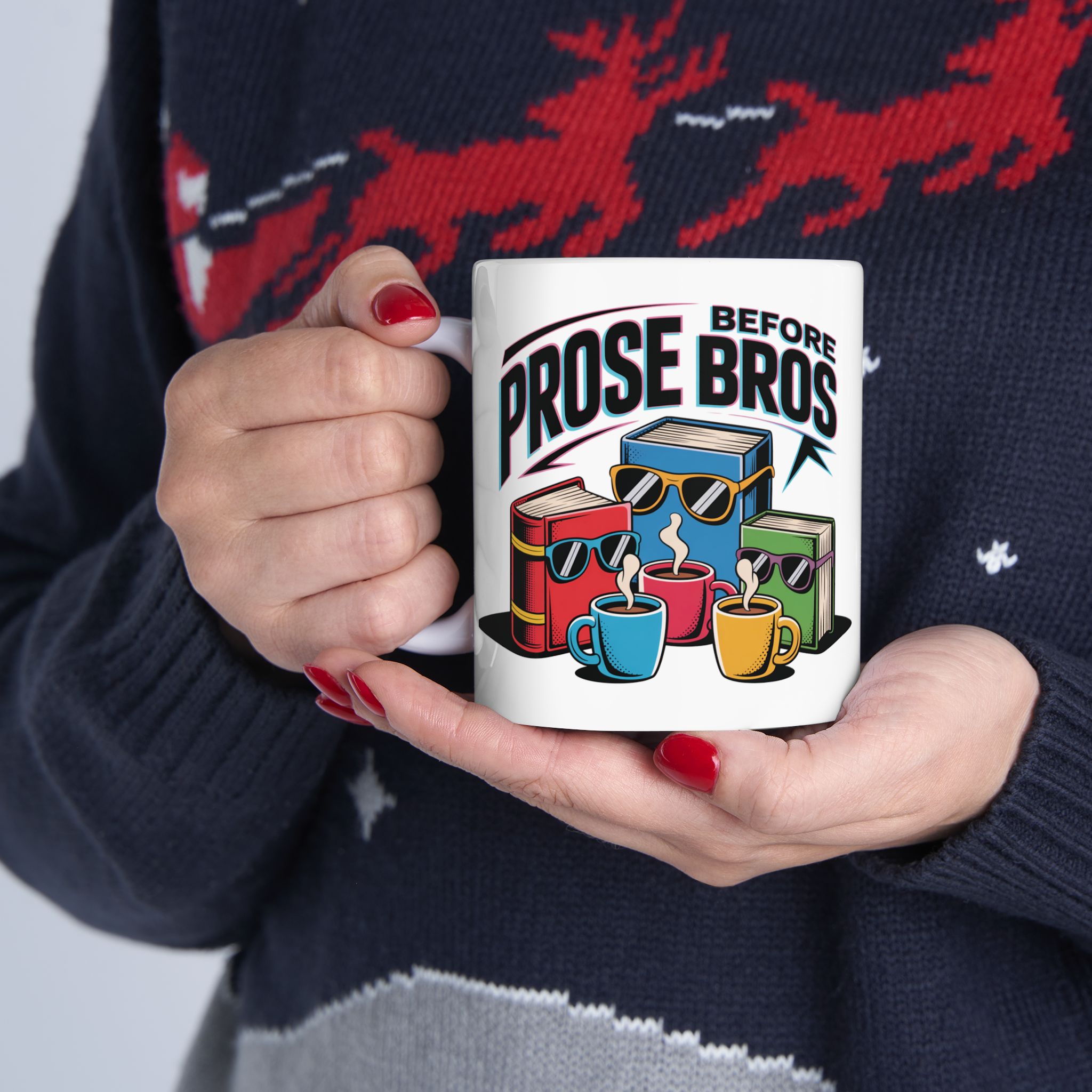Coffee Mug – Prose before bros (11oz, 15oz) - Image 4