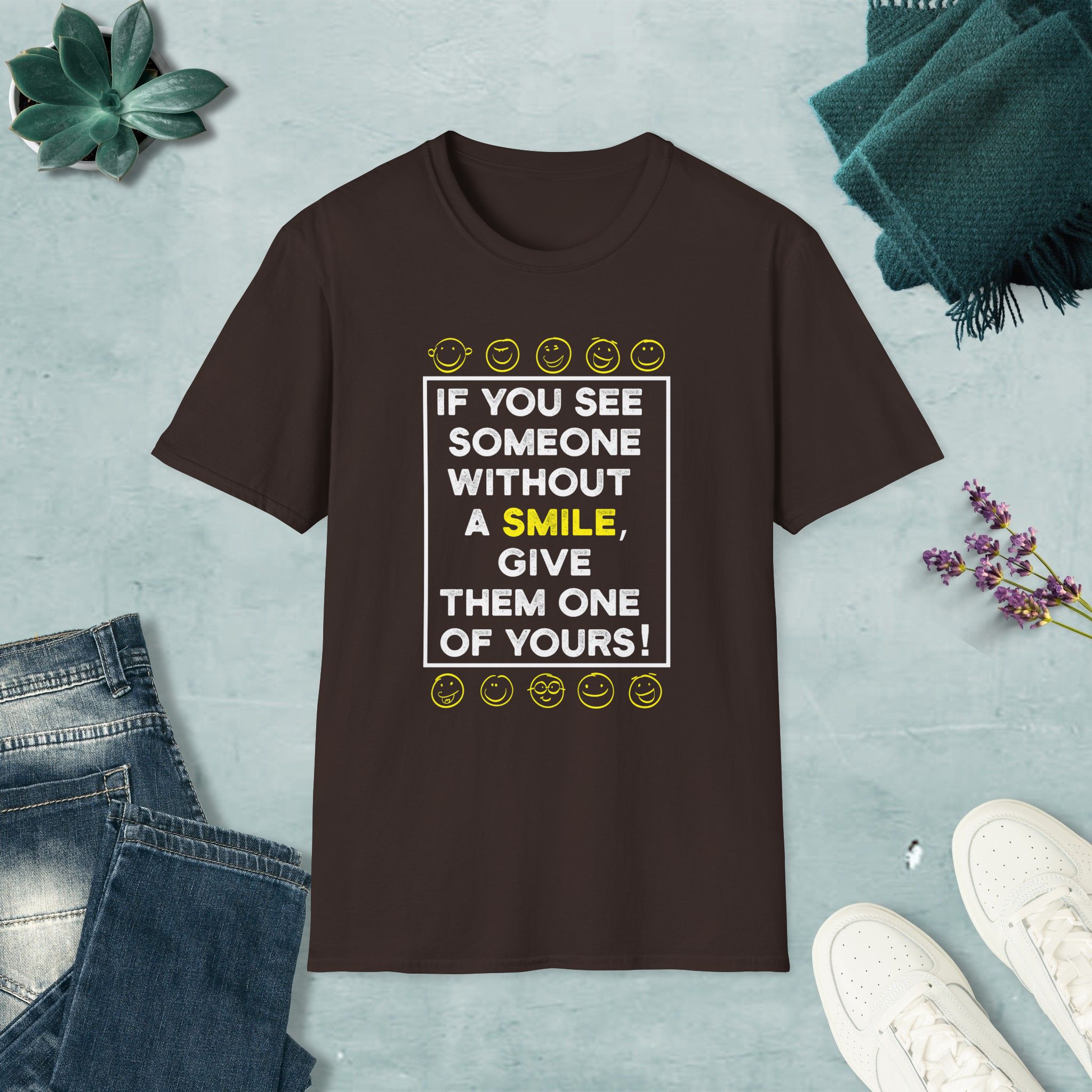 If you see someone without a smile T-shirt - Image 9