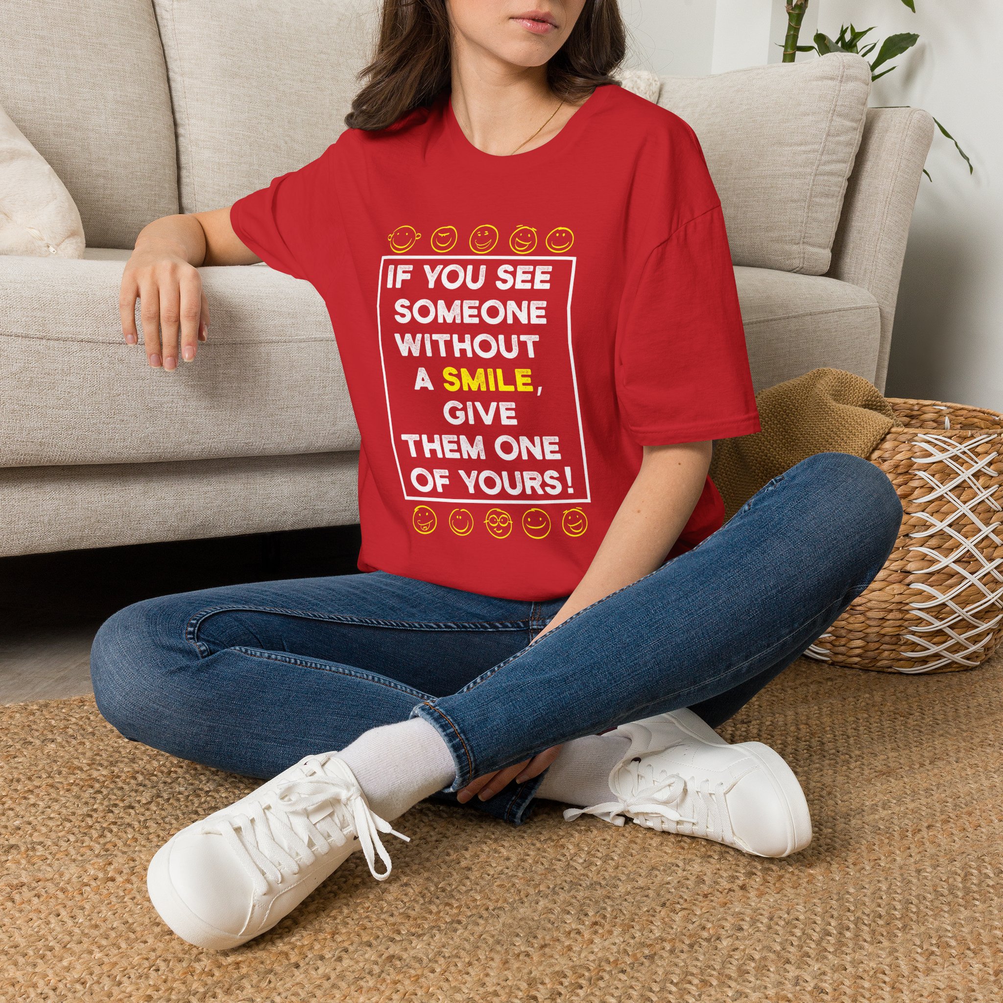If you see someone without a smile T-shirt - Image 20