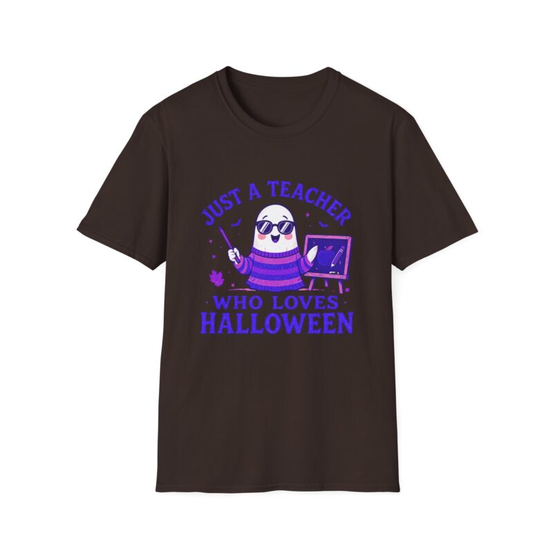 Just a teacher who loves Halloween T-shirt