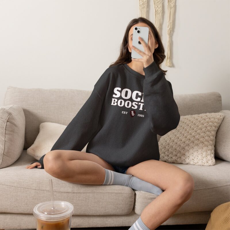 SOCES Booster Crewneck Sweatshirt – Retro Campus