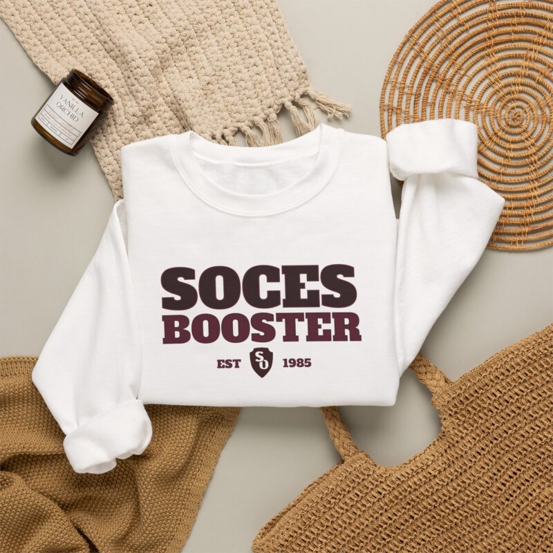 14202784109112665550_2048.jpeg SOCES Booster Crewneck Sweatshirt – Retro Campus