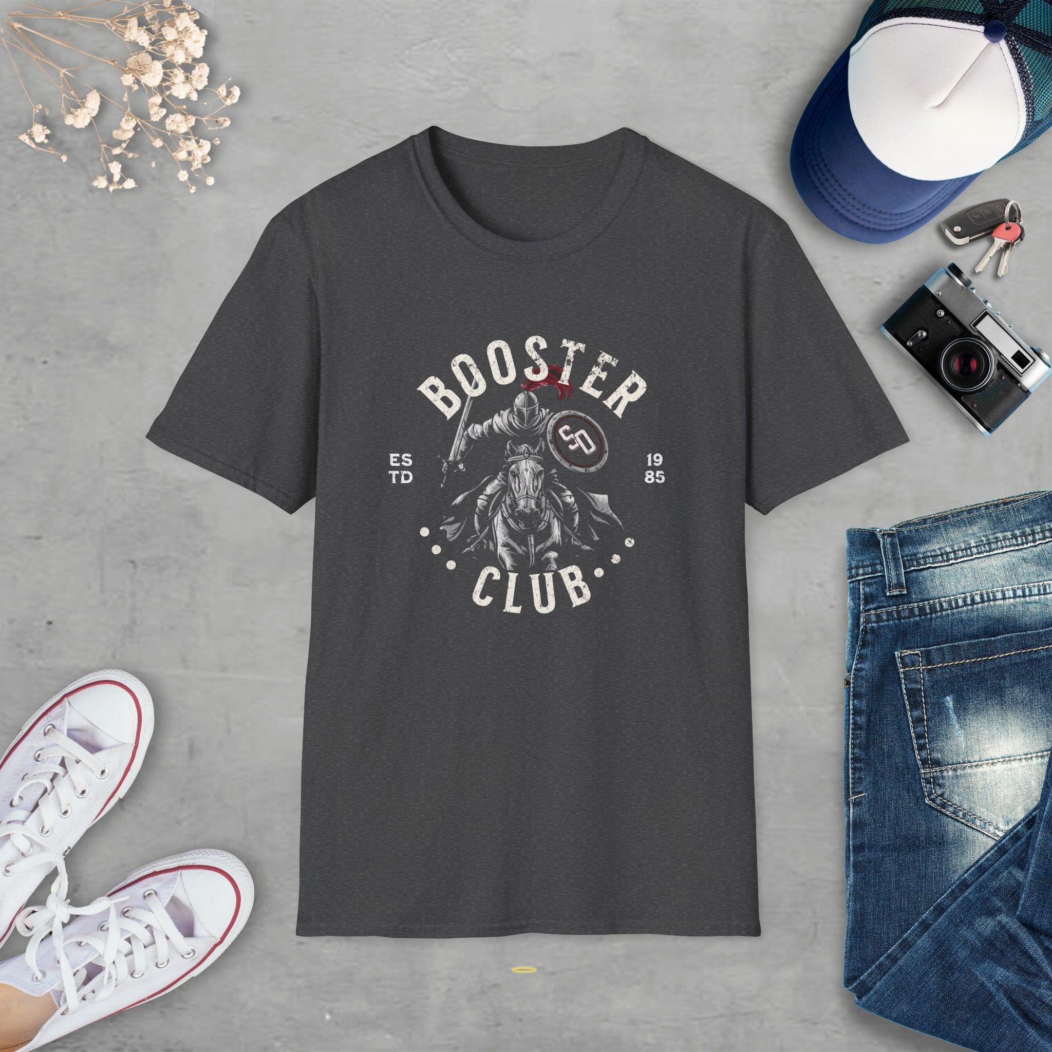 SOCES Booster Club Stallion Shirt, School Spirit, Knight's Pride - Image 11
