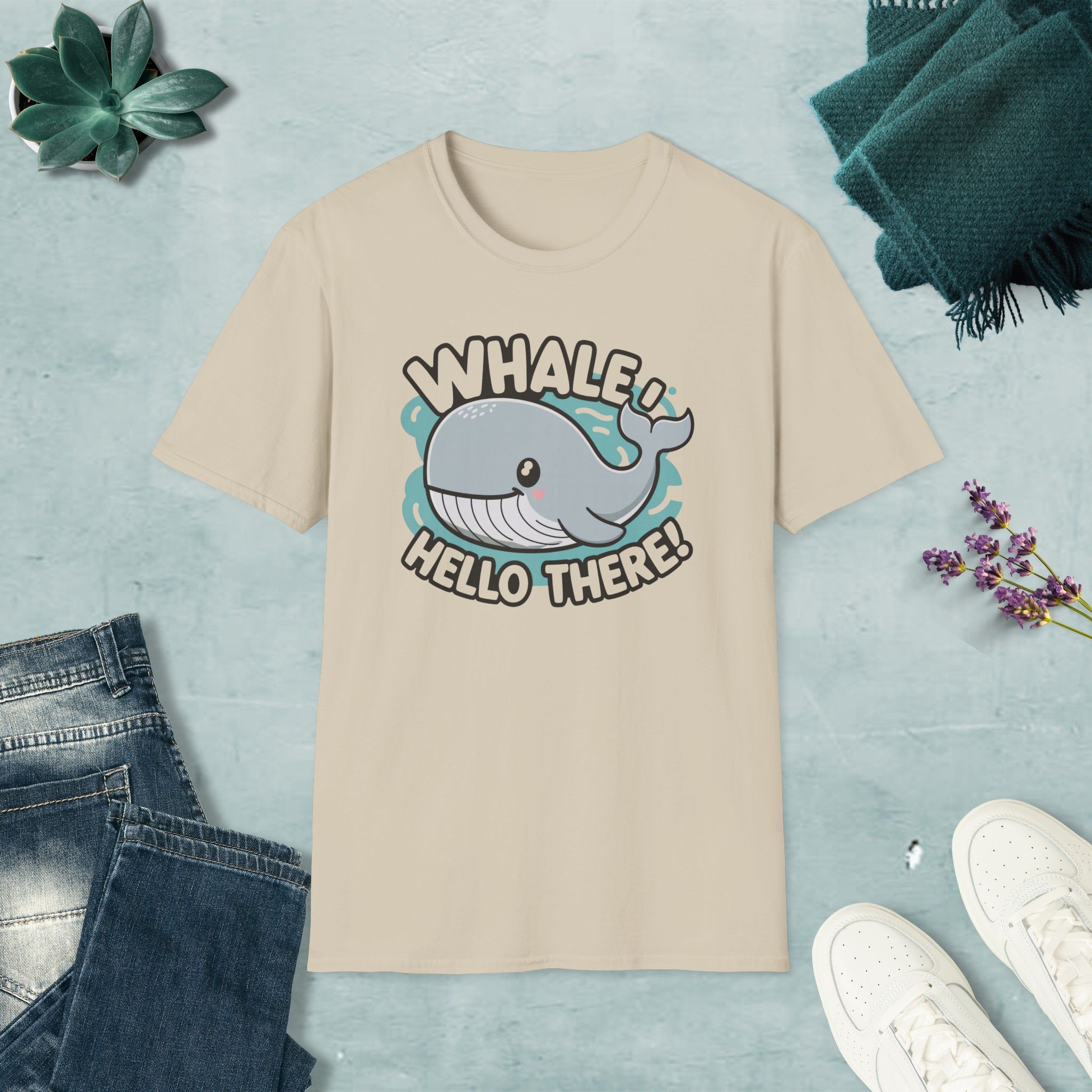 Whale Hello There T-Shirt - Image 7