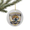 Robert Fulton Jaguars Ceramic Ornament