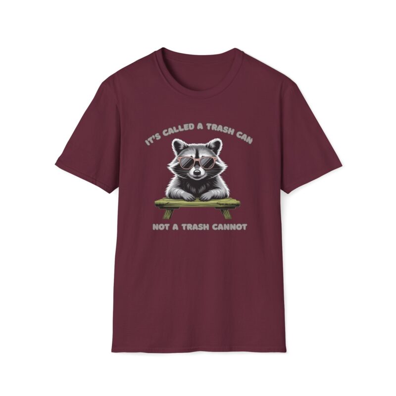 Funny Raccoon Trash Can T-shirt