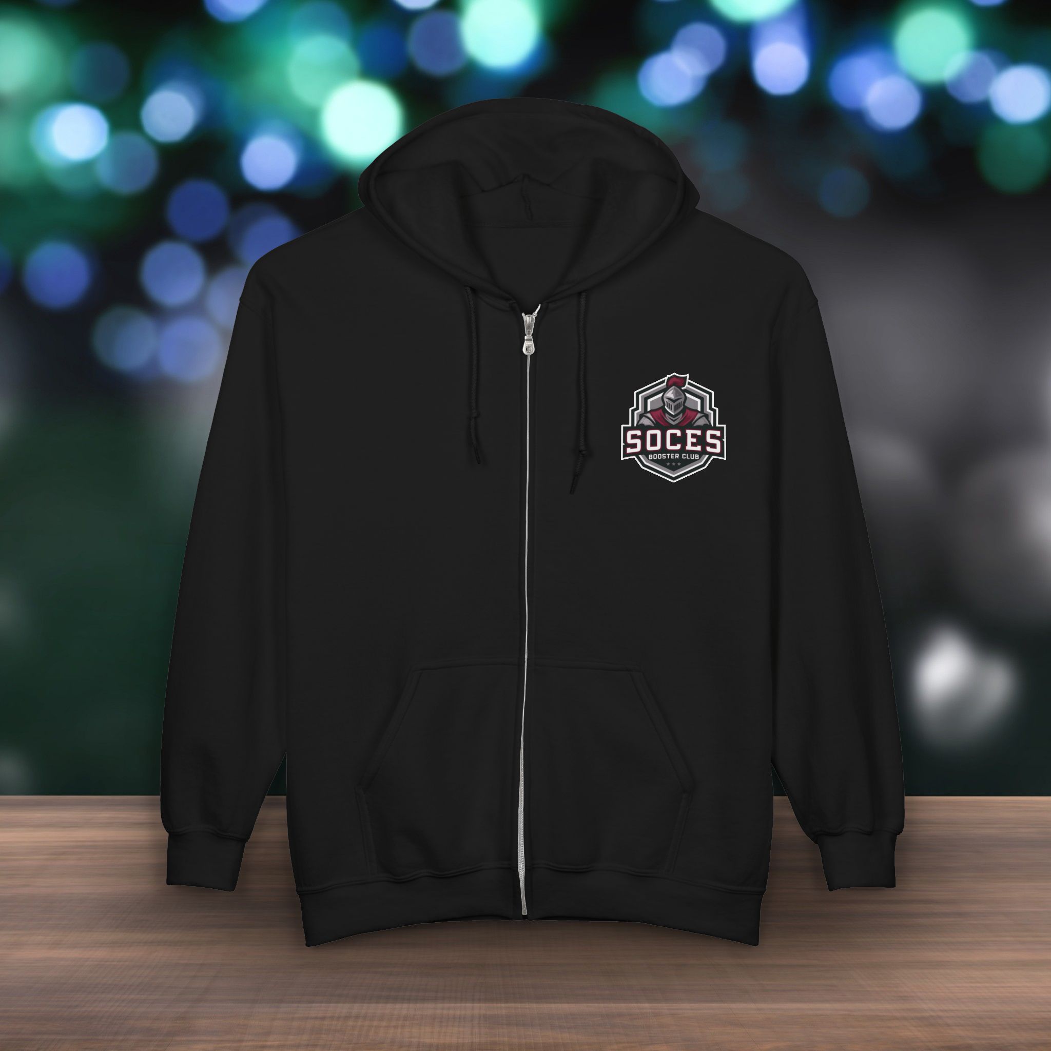 SOCES Booster Shield Zip Hoodie — Full-Zip FRONT ONLY - Image 7