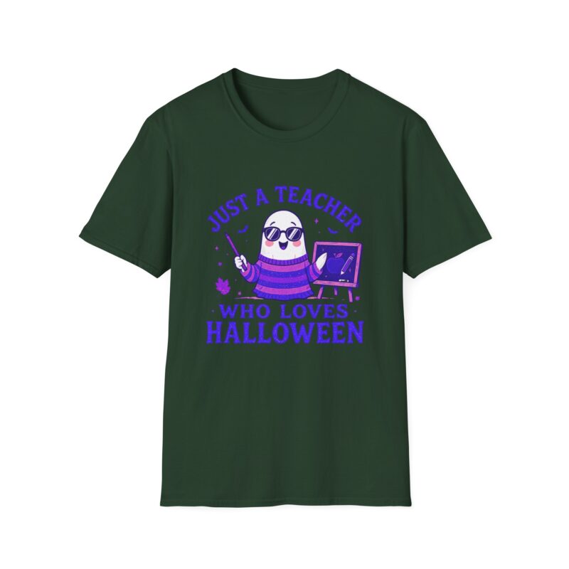 Just a teacher who loves Halloween T-shirt