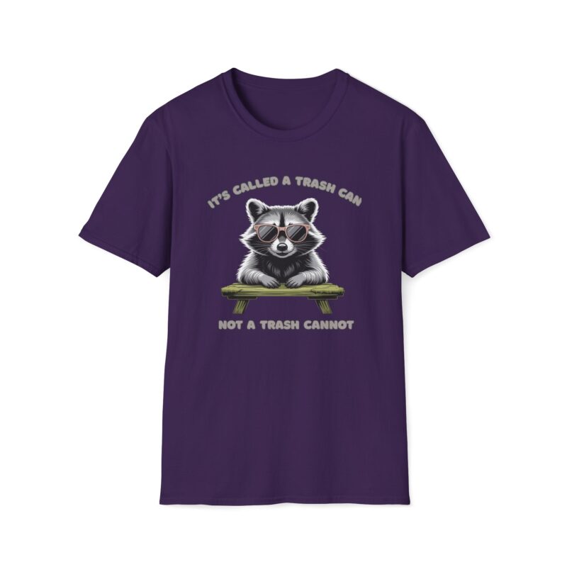 Funny Raccoon Trash Can T-shirt