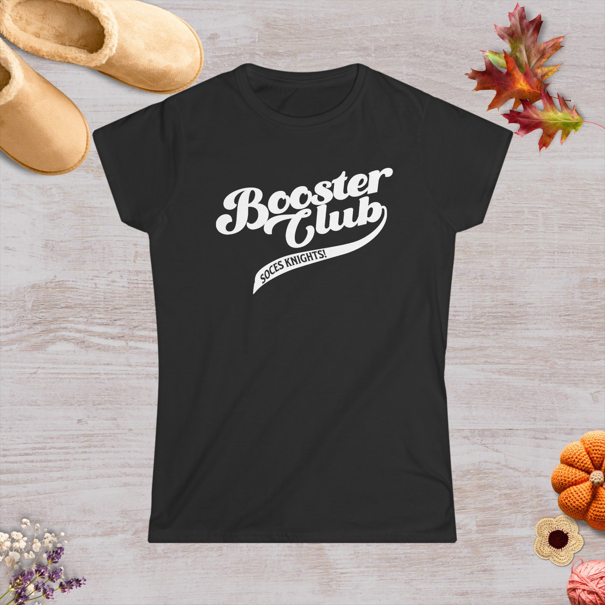 15927571417688749373_2048_custom-1.jpeg SOCES Booster Club Ladies Baseball Style Shirt, School Spirit, Knight's Pride