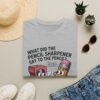 Pencil Sharpener to Pencil Joke T-shirt