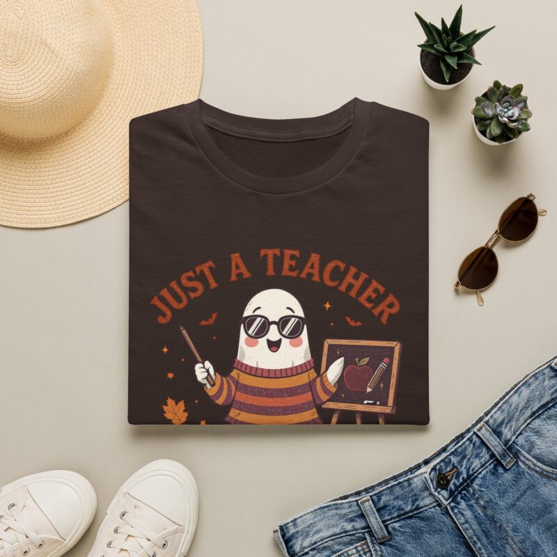 Just a teacher who loves Halloween T-shirt