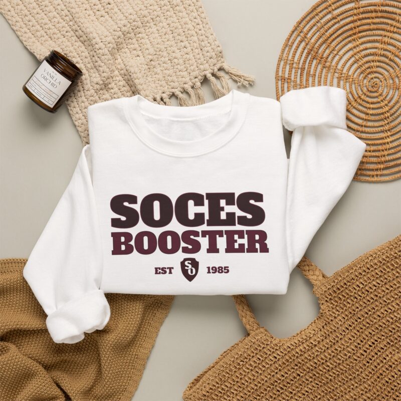 SOCES Booster Crewneck Sweatshirt – Retro Campus
