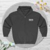 SOCES Booster Zip Hoodie — Full-Zip Sweatshirt -Front & Back