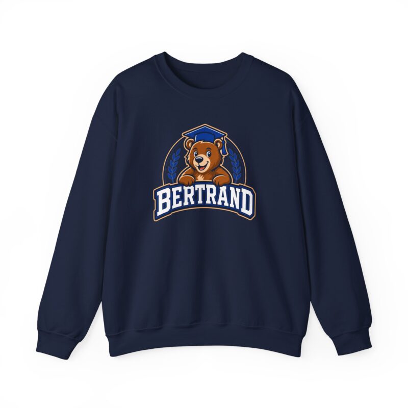 Adult: Bertrand Elementary Bear Crewneck Sweatshirt