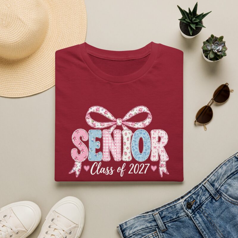 Senior Class of 2027 Bow T-shirt