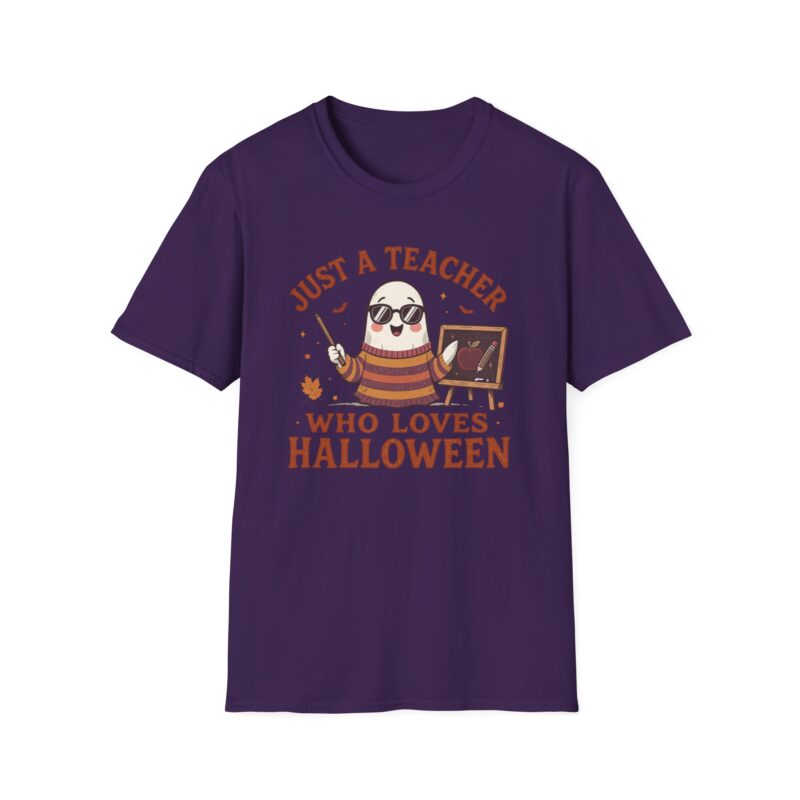 Just a teacher who loves Halloween T-shirt