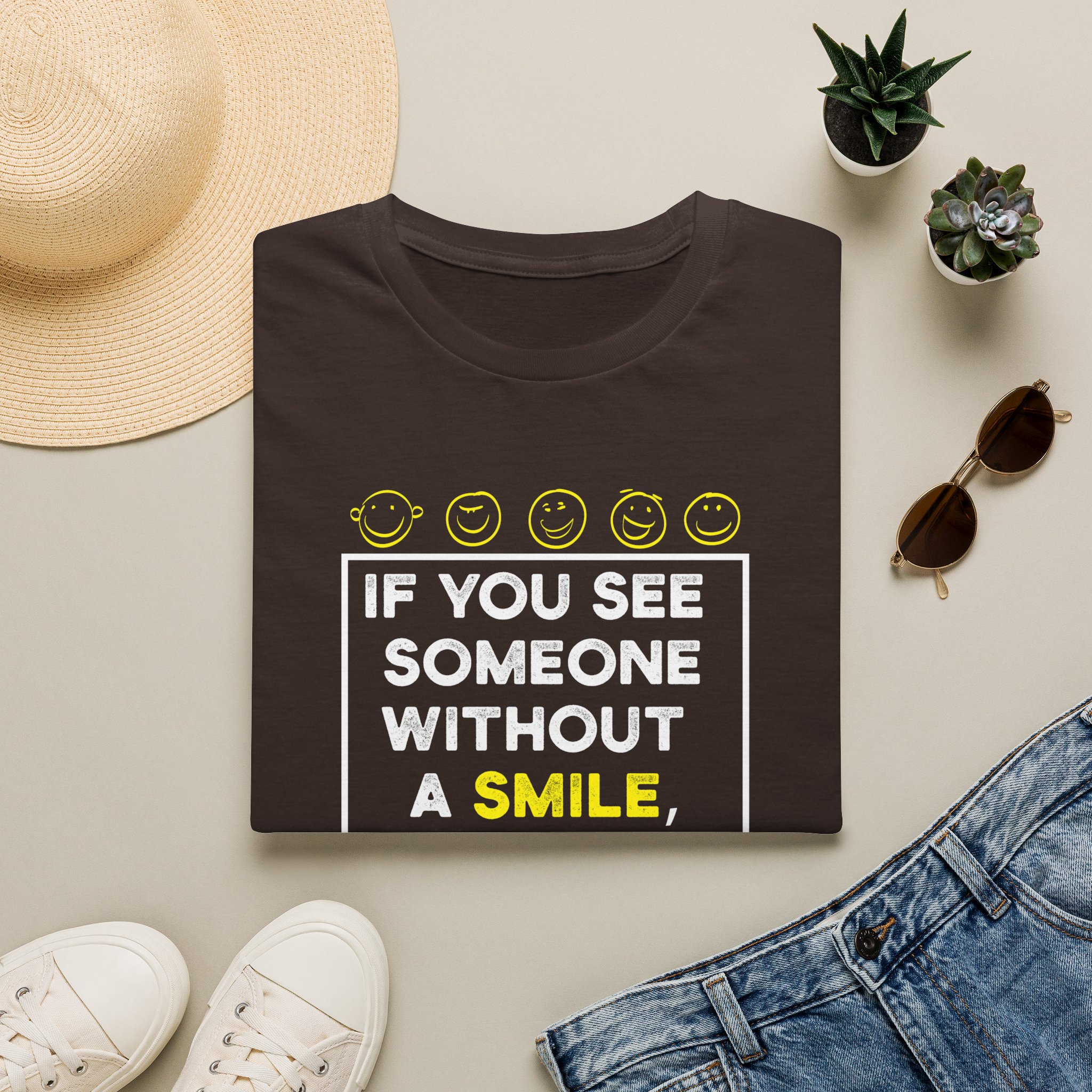 If you see someone without a smile T-shirt - Image 7