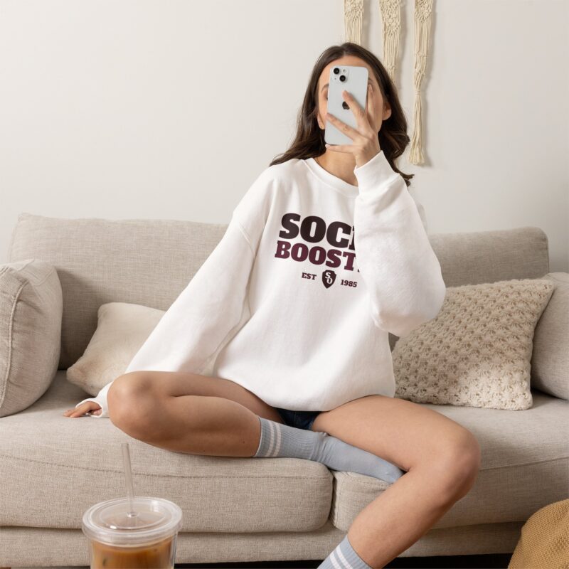 SOCES Booster Crewneck Sweatshirt – Retro Campus