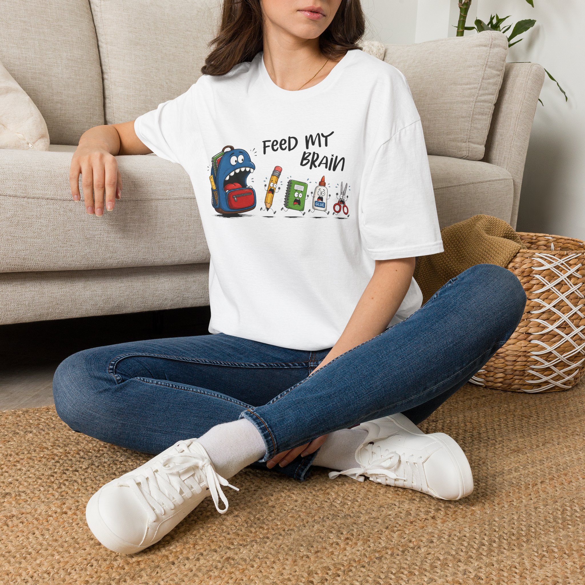 Feed my brain T-shirt - Image 5