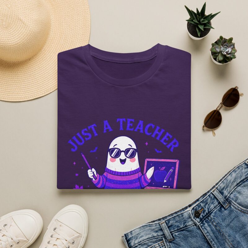 Just a teacher who loves Halloween T-shirt