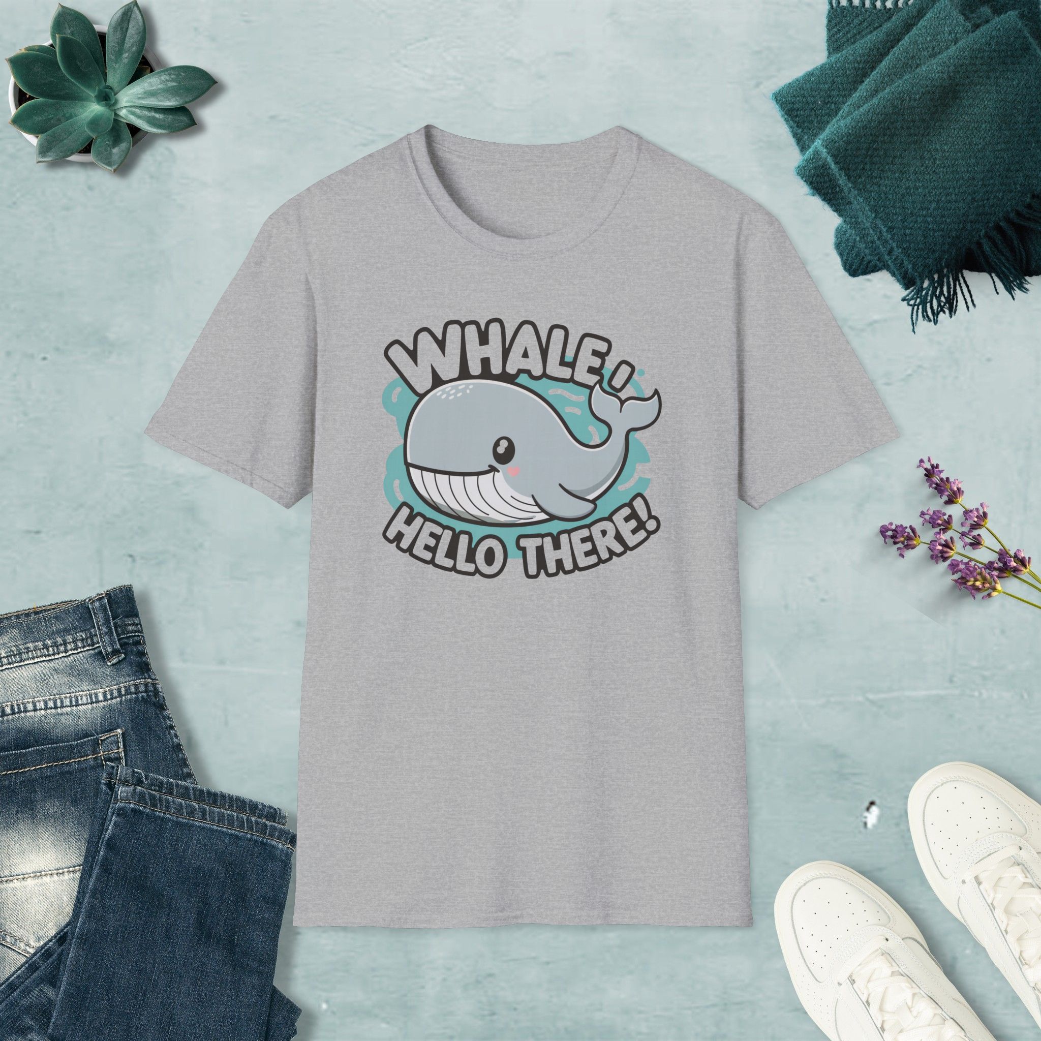 Whale Hello There T-Shirt - Image 11