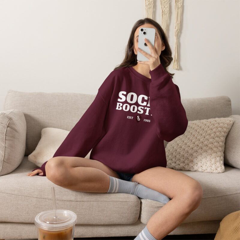 SOCES Booster Crewneck Sweatshirt – Retro Campus