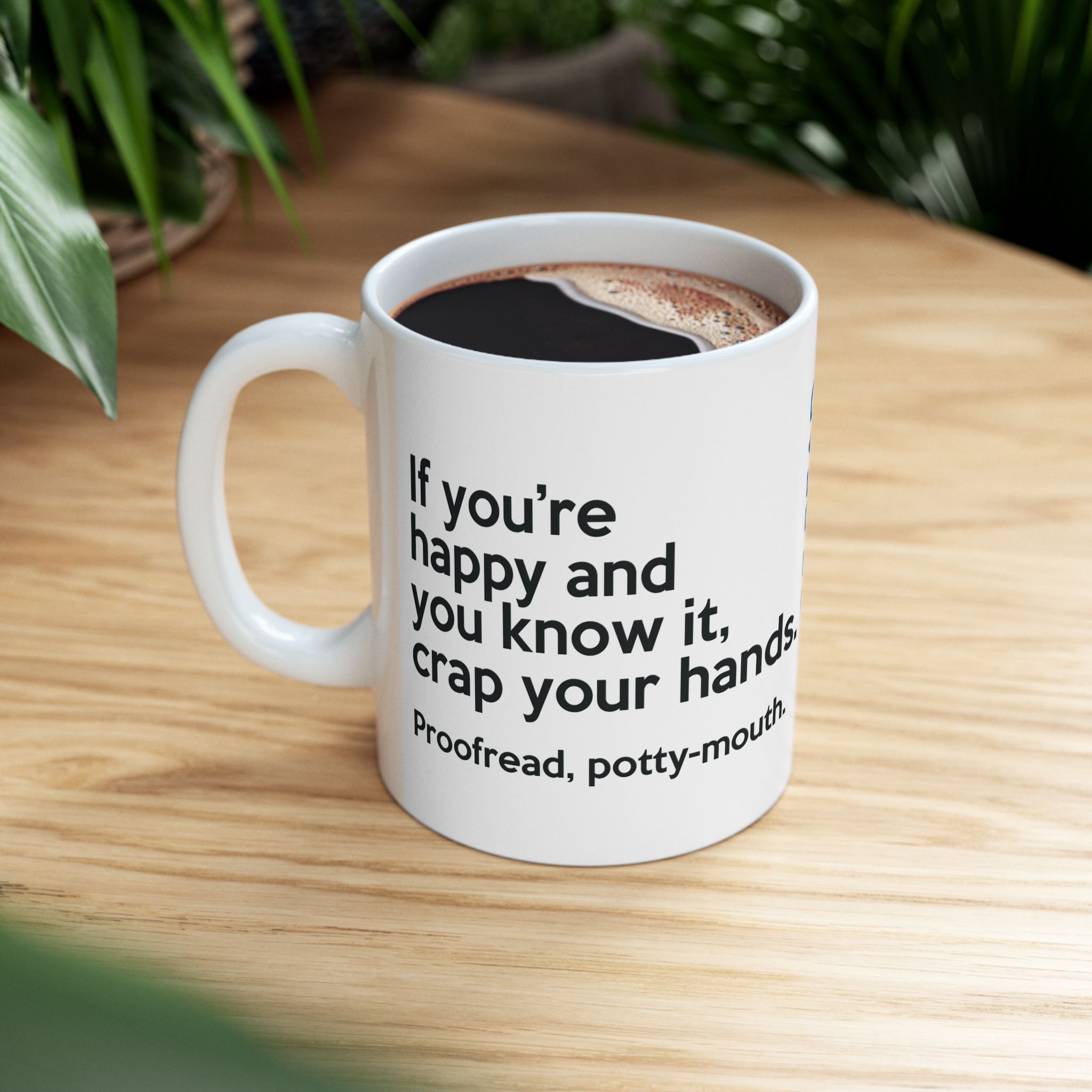 Funny Proofread your work grammar mug for English teachers - Ceramic 11oz / 15oz - Image 5