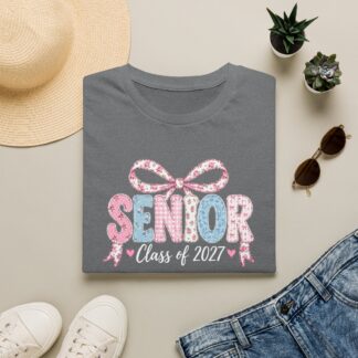 Senior Class of 2027 Bow T-shirt