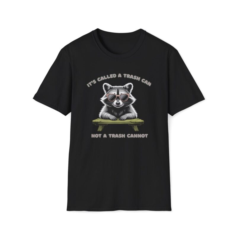 Funny Raccoon Trash Can T-shirt