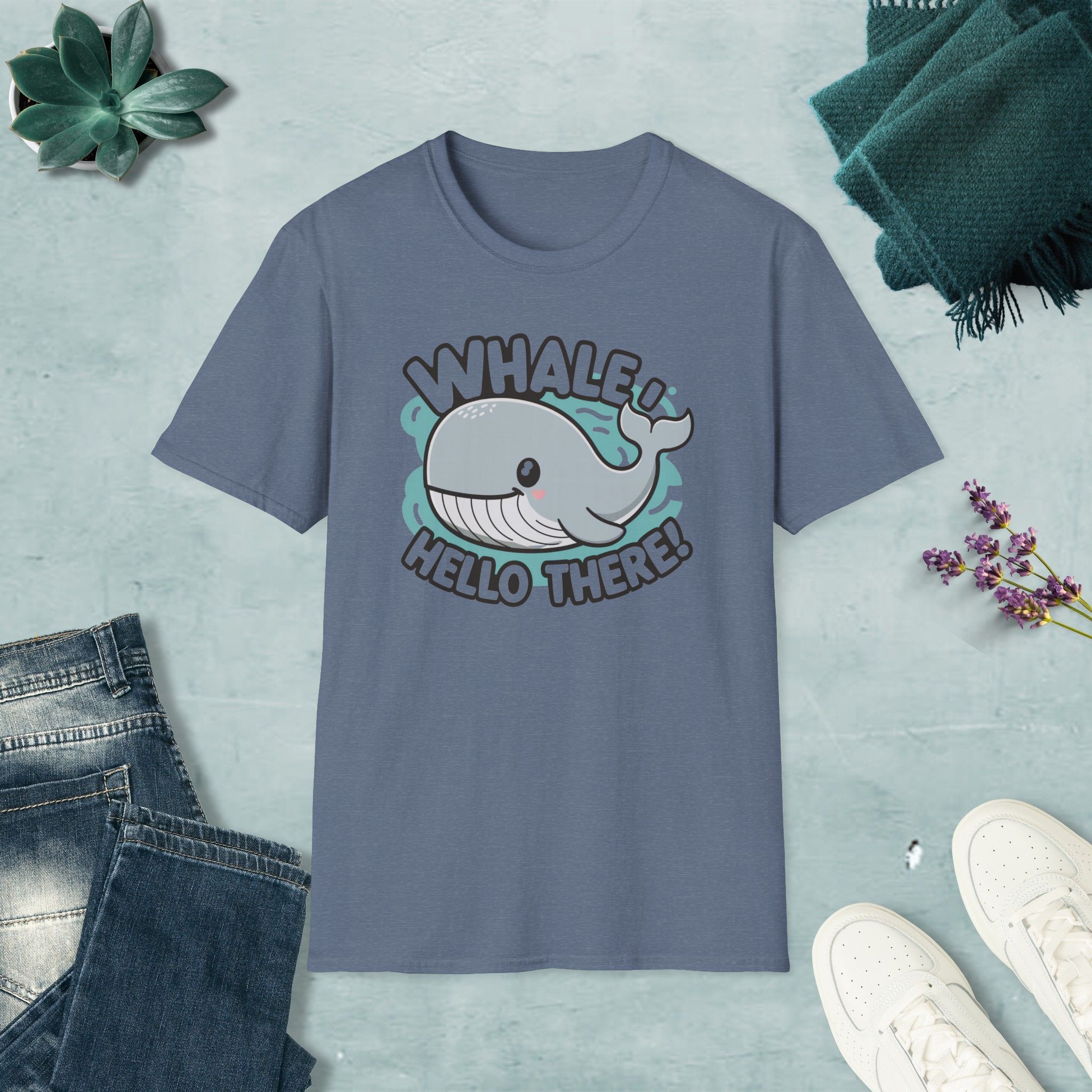 Whale Hello There T-Shirt - Image 19