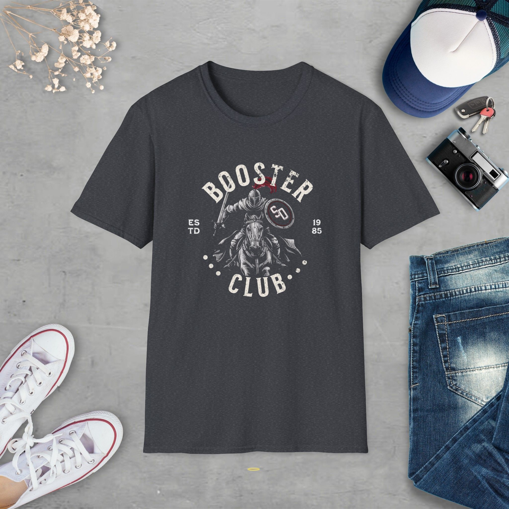 SOCES Booster Club Stallion Shirt, School Spirit, Knight's Pride - Image 15