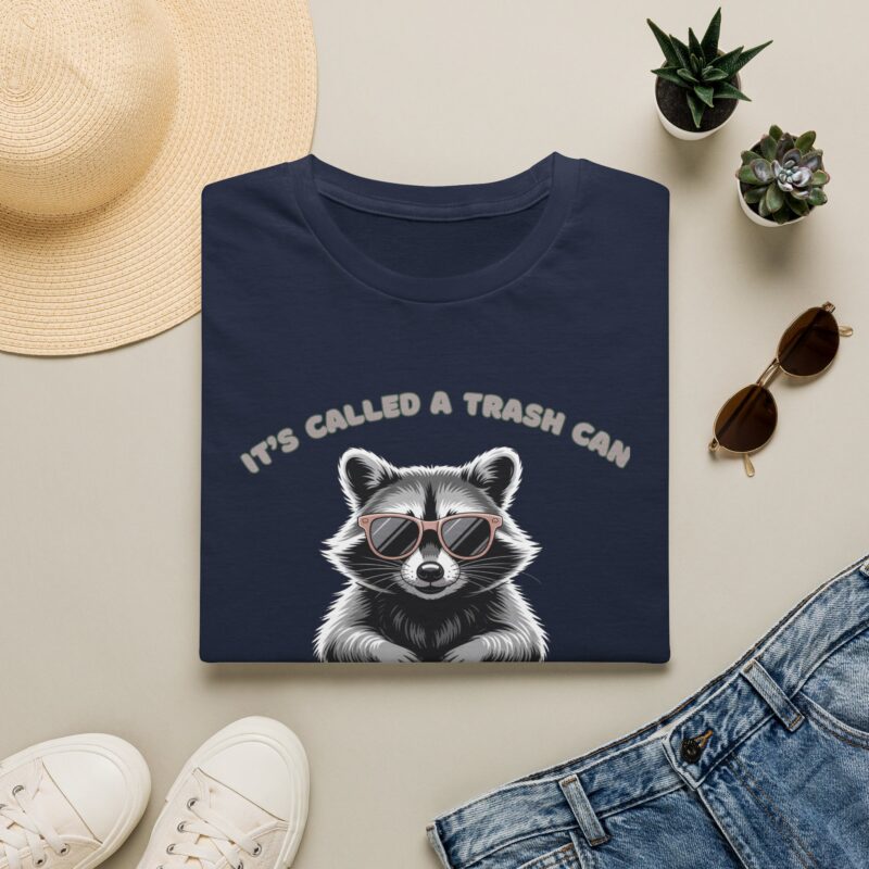 Funny Raccoon Trash Can T-shirt