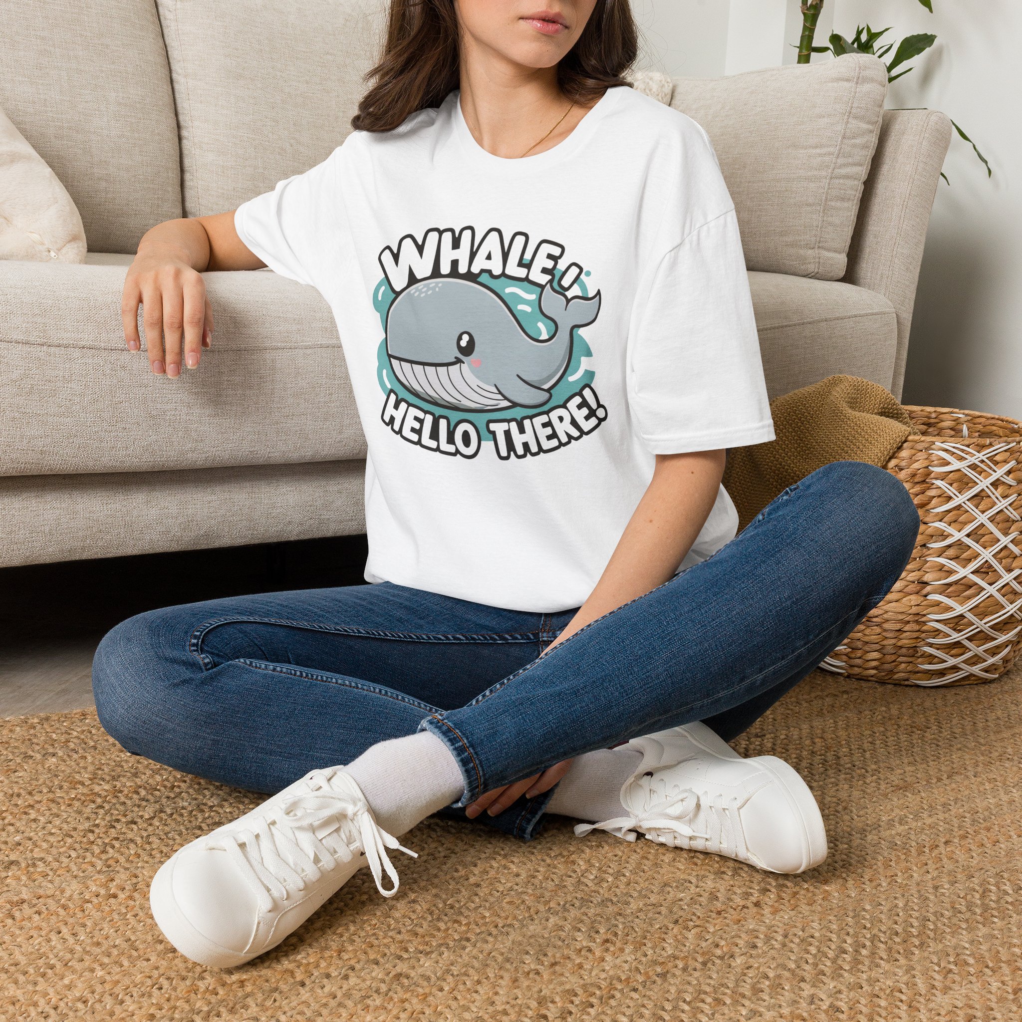 Whale Hello There T-Shirt - Image 2