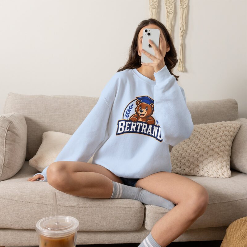 Adult: Bertrand Elementary Bear Crewneck Sweatshirt
