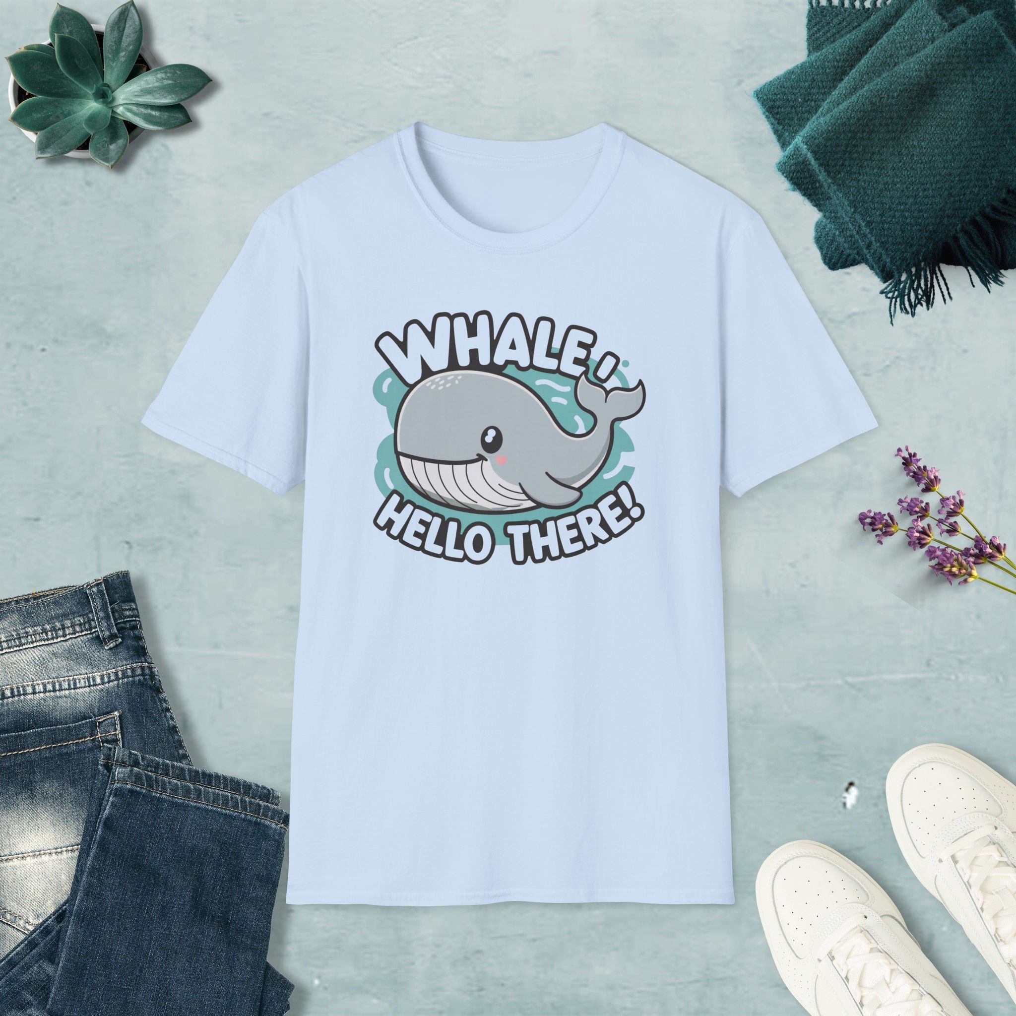 Whale Hello There T-Shirt - Image 15