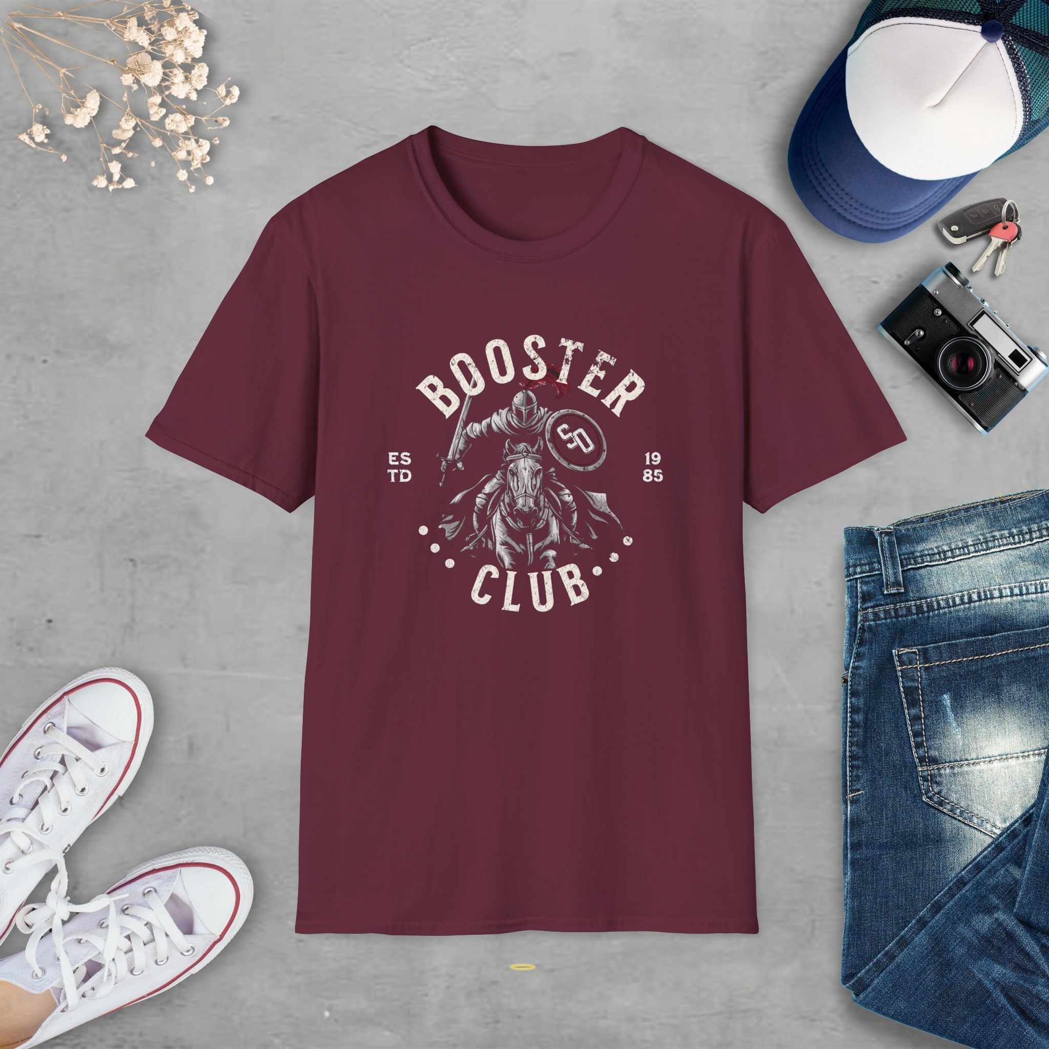 SOCES Booster Club Stallion Shirt, School Spirit, Knight's Pride - Image 7