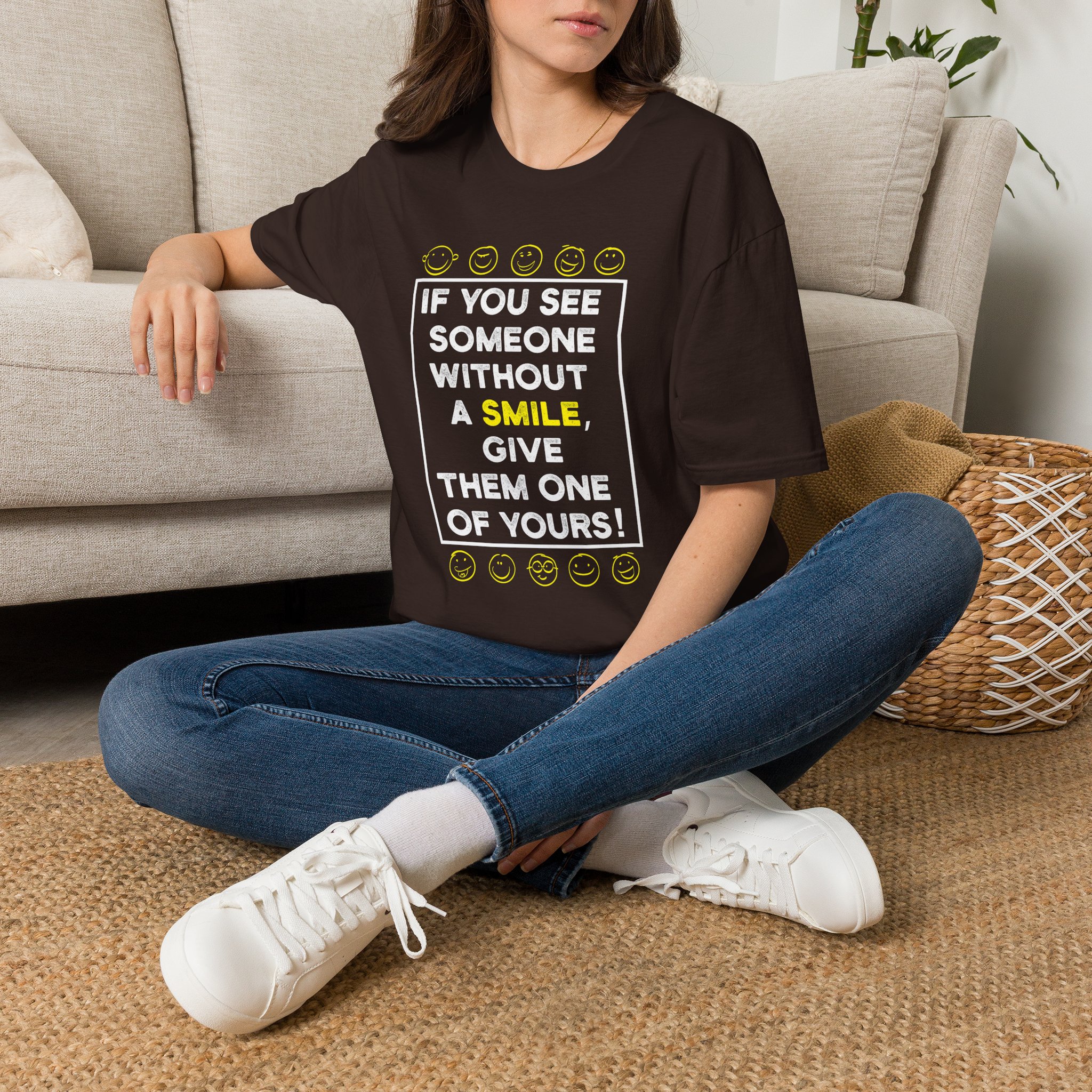 If you see someone without a smile T-shirt - Image 8