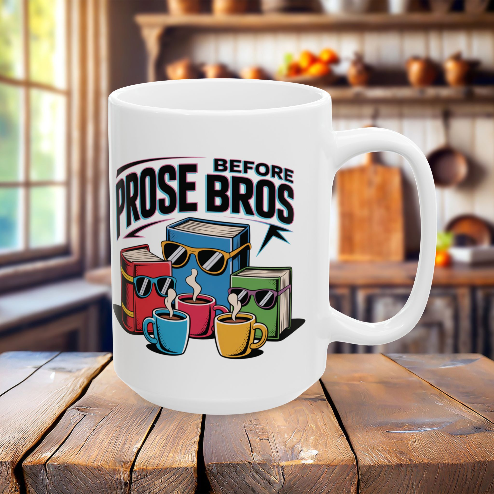Coffee Mug – Prose before bros (11oz, 15oz) - Image 3