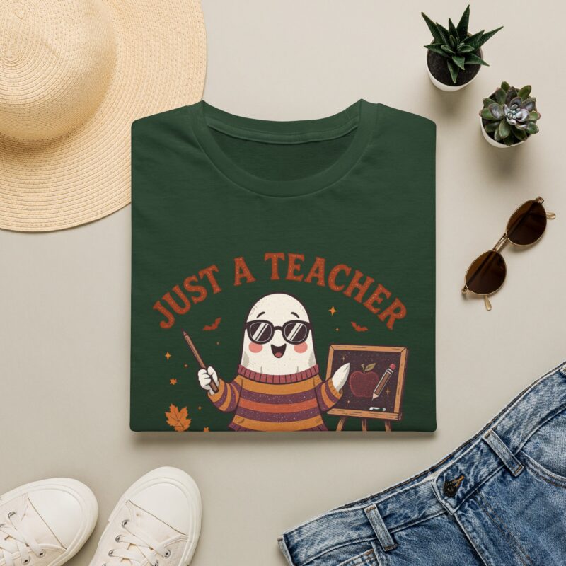 Just a teacher who loves Halloween T-shirt