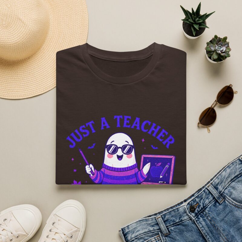 Just a teacher who loves Halloween T-shirt