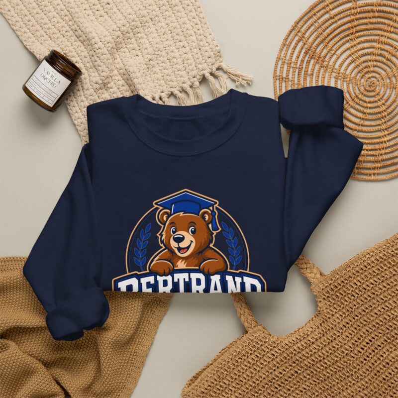 Adult: Bertrand Elementary Bear Crewneck Sweatshirt