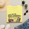 Pencil Sharpener to Pencil Joke T-shirt